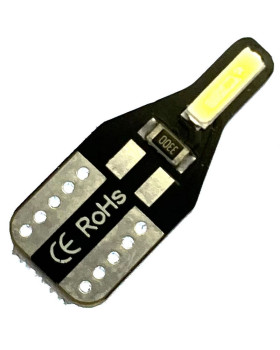 Автолампа LED T10 W5W 2SMD 12V біла (габарит/номер/салон) Автолампа LED T10 W5W 2SMD 12V біла (габарит/номер/салон)