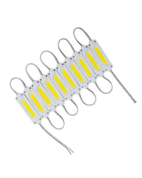Світлодіодний модуль 2W COB, 12V, теплий білий