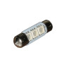Автомобільна лампа підсвітки салону та номера 24V AC (C5W) 3SMD 5050 36мм СИНІЙ