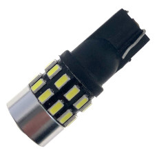 Автолампа LED T10 W5W 30SMD 3014 12V біла (габарит/номер/салон)