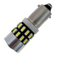 Автомобільна світлодіодна лампа T4W BA9s 12V 30 SMD 3014 з лінзою, 350 Лм, біле світло Автомобільна світлодіодна лампа T4W BA9s 12V 30 SMD 3014 з лінзою, 350 Лм, біле світло