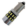 Автомобільна світлодіодна лампа T4W BA9s 12V 30 SMD 3014 з лінзою, 350 Лм, біле світло