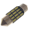 Автомобільна лампа підсвітки салону, номерів  12V AC (C5W) 12SMD 4014 31мм 260 Lm БІЛИЙ