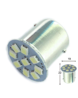 Світлодіодна автолампа 12V 1156 9SMD 2835 100Lm БІЛИЙ Світлодіодна автолампа 12V 1156 9SMD 2835 100Lm БІЛИЙ