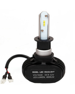 Автомобільна світлодіодна лампа S1 H3 CSP LED NO COOLER 25W 3000 LM