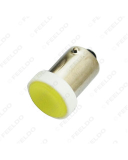 Автомобільна лампа підсвітки габаритів 12V T4W (BA9s) 3SMD 2835 3D Жовтий