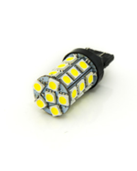 Світлодіодна автолампа W21/5W W3x16q 12V 7443 27SMD 5050 білий 100/290Lm Світлодіодна автолампа W21/5W W3x16q 12V 7443 27SMD 5050 білий 100/290Lm