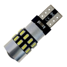 Автолампа LED T10 W5W 30SMD 3014 12V біла (габарит/номер/салон)