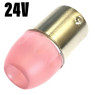 Світлодіодна автолампа P21W BA15s 24V 1156 3SMD 5730 1,5W 100Lm ЧЕРВОНИЙ