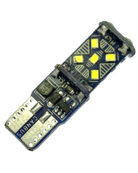 Автолампа LED T10 W5W 15SMD 12V біла (габарит/номер/салон) Автолампа LED T10 W5W 15SMD 12V біла (габарит/номер/салон)