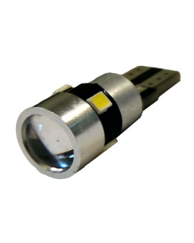 Автолампа LED T10 W5W 6SMD 2835 12V біла (габарит/номер/салон)