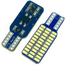 Автолампа LED T10 W5W 33SMD 3014 12V біла (габарит/номер/салон)