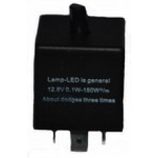 Реле поворотів для світлодіодних автоламп 12V 3Pin для LED поворотів. З регулятором. ЯПОНІЯ