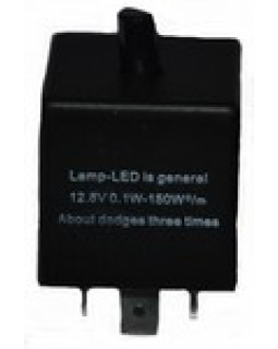 Реле поворотів для світлодіодних автоламп 12V 3Pin для LED поворотів. З регулятором. ЯПОНІЯ
