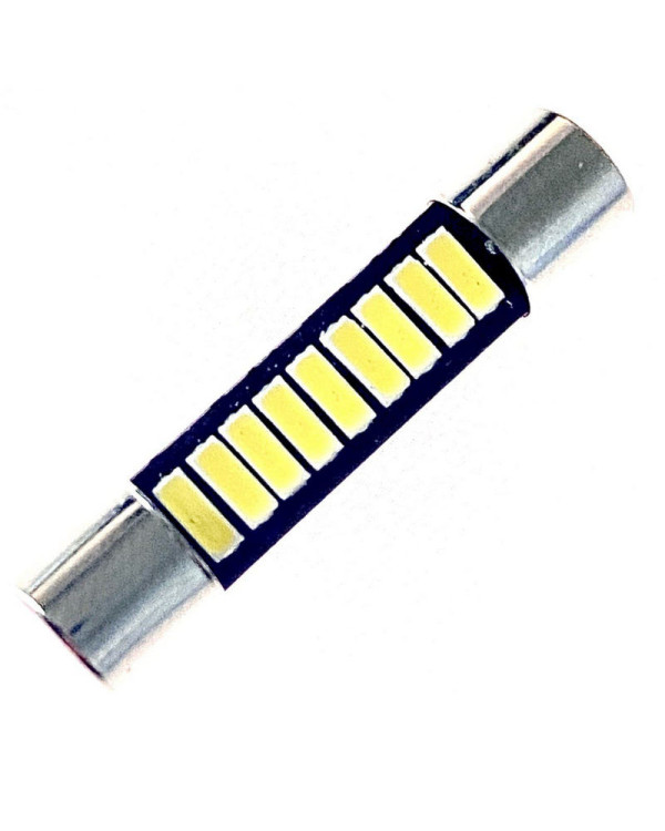 Автомобільна лампа підсвітки салону, номера 12V AC (C5W) 9SMD 4014 29мм БІЛИЙ Автомобільна лампа підсвітки салону, номера 12V AC (C5W) 9SMD 4014 29мм БІЛИЙ