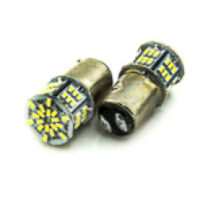 Світлодіодна автолампа P21/5W BAY15d 12V 1157 54SMD 3014 250Lm БІЛИЙ
