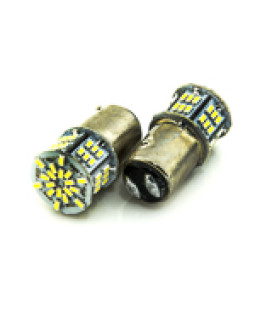 Світлодіодна автолампа P21/5W BAY15d 12V 1157 54SMD 3014 250Lm БІЛИЙ Світлодіодна автолампа P21/5W BAY15d 12V 1157 54SMD 3014 250Lm БІЛИЙ