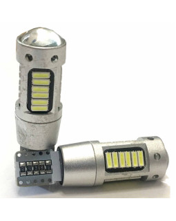 Автолампа LED T10 W5W 30SMD 12V біла (габарит/номер/салон)
