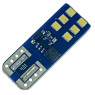 Автолампа LED T10 W5W 12SMD 12V біла (габарит/номер/салон)