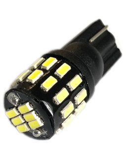 Автолампа LED T10 W5W 30SMD 3014 12V біла (габарит/номер/салон)