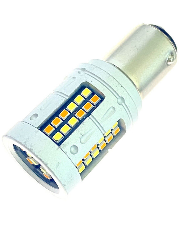 Світлодіодна автолампа P21/5W BAY15d 12V 1157 36SMD 2016 (БІЛИЙ)+36SMD 2016 (ЖОВТИЙ) ДВОХКОЛЬОРОВА Світлодіодна автолампа P21/5W BAY15d 12V 1157 36SMD 2016 (БІЛИЙ)+36SMD 2016 (ЖОВТИЙ) ДВОХКОЛЬОРОВА