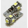 Автолампа LED T10 W5W 5SMD 5050 12V біла (габарит/номер/салон)