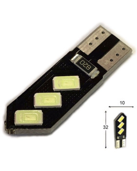 Світлодіодна автолампа LED T10 W5W 6SMD 5630 12V (габарит/номер/салон) Світлодіодна автолампа LED T10 W5W 6SMD 5630 12V (габарит/номер/салон)