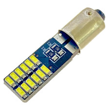Автомобільна лампа підсвітки габаритів 12V T4W (BA9s) 30SMD 3014 95Lm БІЛИЙ