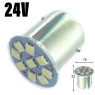 Світлодіодна автолампа 24V 1156 9SMD 2835 50Lm БІЛИЙ