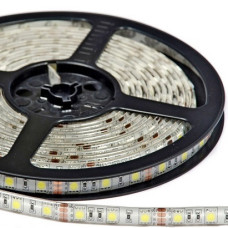 Світлодіодна стрічка 24V силіконова 5 м (2835) 60 LED/м IP65 зелена