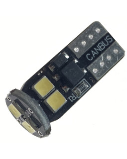 Автолампа LED T10 W5W 6SMD 2835 12V біла (габарит/номер/салон) Автолампа LED T10 W5W 6SMD 2835 12V біла (габарит/номер/салон)