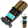 Автолампа LED T10 W5W 6SMD 3030 12V (габарит/номер/салон)