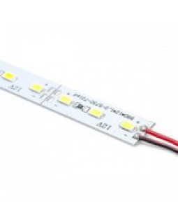 12V Смуга алюм. 5630 72smd (resistor 470) 10 mm COOL WHITE 6000K
