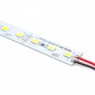 12V Смуга алюм. 5630 72smd (resistor 470) 10 mm COOL WHITE 6000K