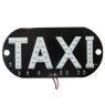 Світлодіодна табличка TAXI з підсвіткою синя, вказівник в авто