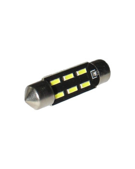 Автомобільна лампа підсвітки салону, номера 12V AC (C5W) 6SMD 4014 36мм 140Lm БІЛИЙ Автомобільна лампа підсвітки салону, номера 12V AC (C5W) 6SMD 4014 36мм 140Lm БІЛИЙ