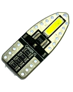 Автолампа LED T10 W5W 2SMD 12V біла (габарит/номер/салон)