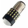 Світлодіодна автолампа P21W BA15s 12V 1156 54SMD 3014 драйвер лінза 460Lm БІЛИЙ