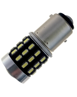 Світлодіодна автолампа P21/5W BAY15d 12V 1157 54SMD 3014 драйвер лінза 230/460Lm БІЛИЙ Світлодіодна автолампа P21/5W BAY15d 12V 1157 54SMD 3014 драйвер лінза 230/460Lm БІЛИЙ
