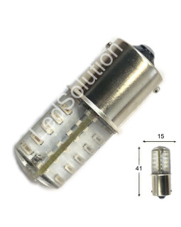 Світлодіодна автолампа P21W BA15s 12V 1156 48SMD 3014 силікон 25Lm ЧЕРВОНИЙ Світлодіодна автолампа P21W BA15s 12V 1156 48SMD 3014 силікон 25Lm ЧЕРВОНИЙ