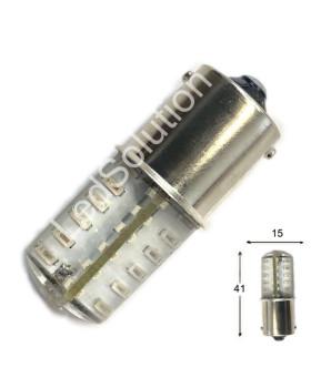 Світлодіодна автолампа P21W BA15s 12V 1156 48SMD 3014 силікон 25Lm ЧЕРВОНИЙ Світлодіодна автолампа P21W BA15s 12V 1156 48SMD 3014 силікон 25Lm ЧЕРВОНИЙ