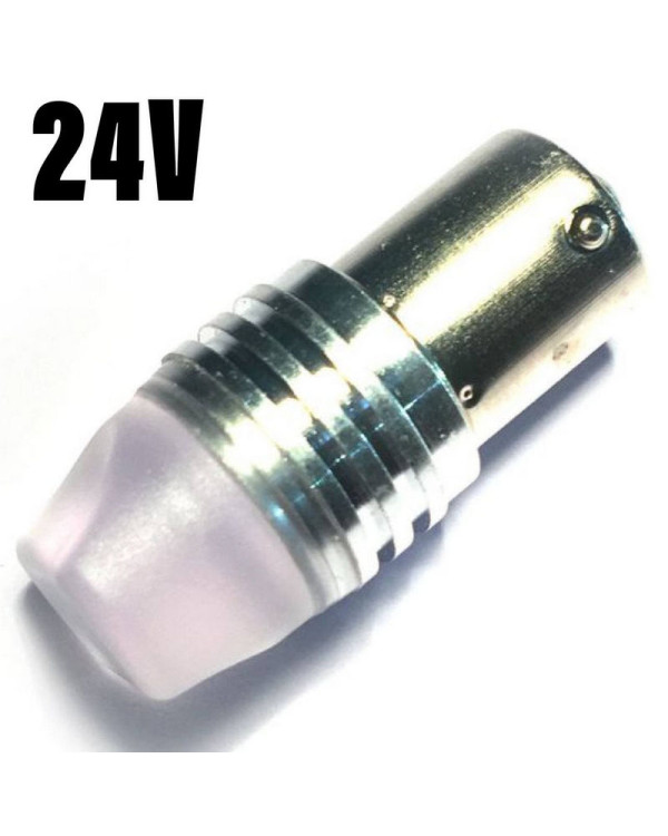 Світлодіодна автолампа P21W BA15s 24V 1156 9SMD 2835 3W 200Lm БІЛИЙ Світлодіодна автолампа P21W BA15s 24V 1156 9SMD 2835 3W 200Lm БІЛИЙ