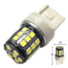 Світлодіодна автолампа 12V 7440 33SMD 2835 750Lm нова БІЛИЙ