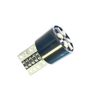 Автолампа LED T10 W5W 6SMD 3014 12V біла (габарит/номер/салон)