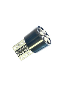 Автолампа LED T10 W5W 6SMD 3014 12V біла (габарит/номер/салон)