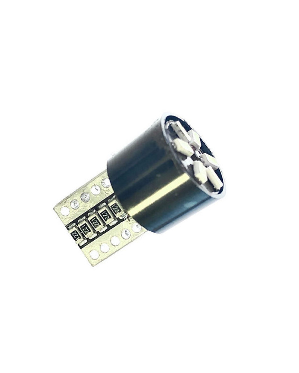 Автолампа LED T10 W5W 6SMD 3014 12V біла (габарит/номер/салон)