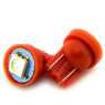 Світлодіодна автолампа T10 W5W 1SMD 5050 12V червона (габарит/номер/салон)