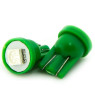 Автолампа LED T10 W5W 1SMD 5050 12V зелена (габарит/номер/салон)