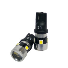Автолампа LED T10 W5W 6SMD 2835 12V біла (габарит/номер/салон) Автолампа LED T10 W5W 6SMD 2835 12V біла (габарит/номер/салон)