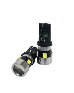 Автолампа LED T10 W5W 6SMD 2835 12V біла (габарит/номер/салон) Автолампа LED T10 W5W 6SMD 2835 12V біла (габарит/номер/салон)